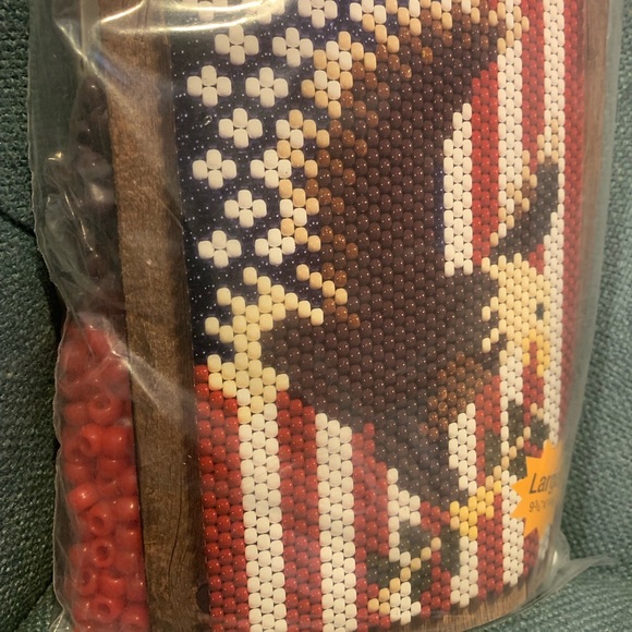 American Flag Art Red White - Picture 3 of 9